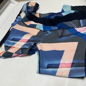 Athleta multiple colors leggings